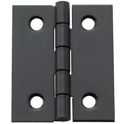 National 1-1/2 In. X 1-1/4 In. Oil Rubbed Bronze Broad Hinge (2-Pack)
