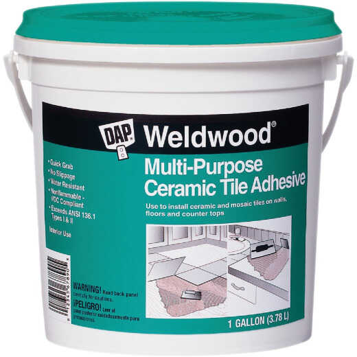 DAP Weldwood 1 Gal. Multi-Purpose Ceramic Tile Adhesive